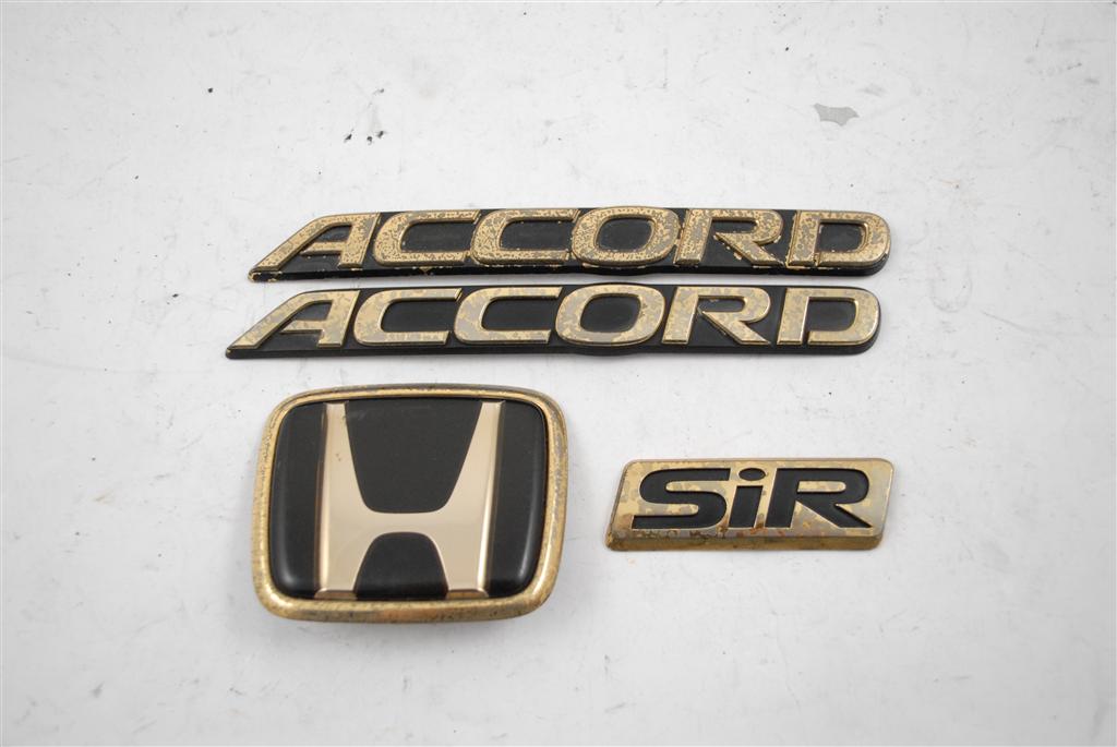 Gold jdm honda emblem